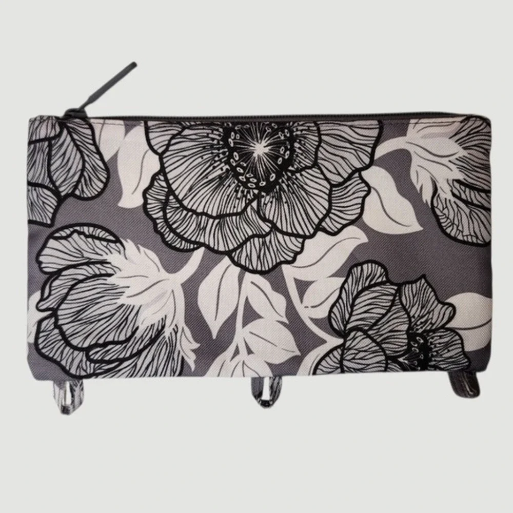 Vera Bradley Moon Shadow‎ Meadow Pencil Pouch School Work Binder Planner